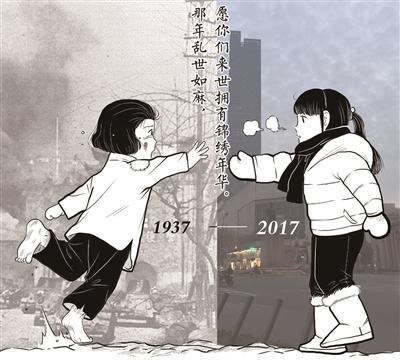 這張圖感動了13億中國人，隔空歷史對望